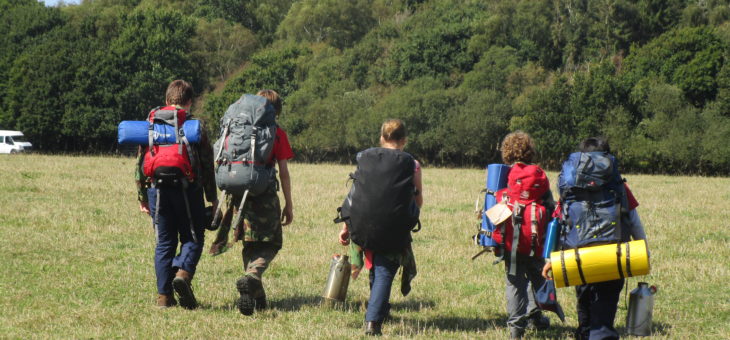 Scouts Enjoy Bushcraft Award Camp