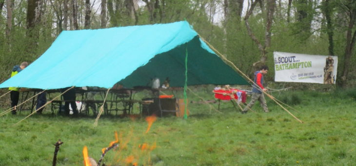 Bathampton Scouts In Camping Success